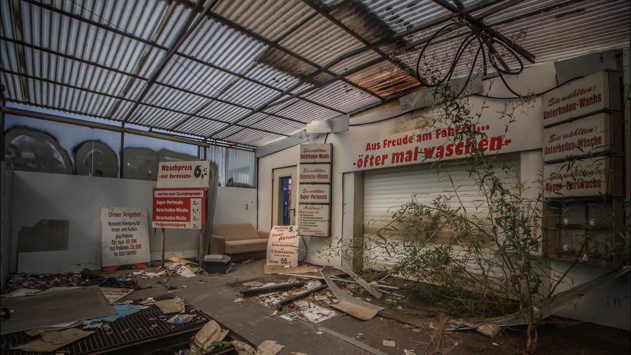 😱Wurde hinter dieser Waschanlage angeschafft❓Lost Place