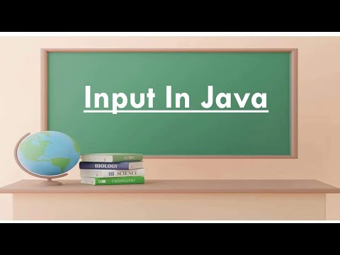 Input In Java|