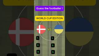 DENMARK VS UKRAINE #worldcup2026 #footballplayer #quiz