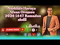 Nashiida Harayaa Ramadan Abdii Rammee Tiv Soraqalibii