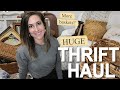 HUGE HAUL • Thrift Store Shopping • Goodwill Bins • Baskets • Antiques • Copper • Shop with me