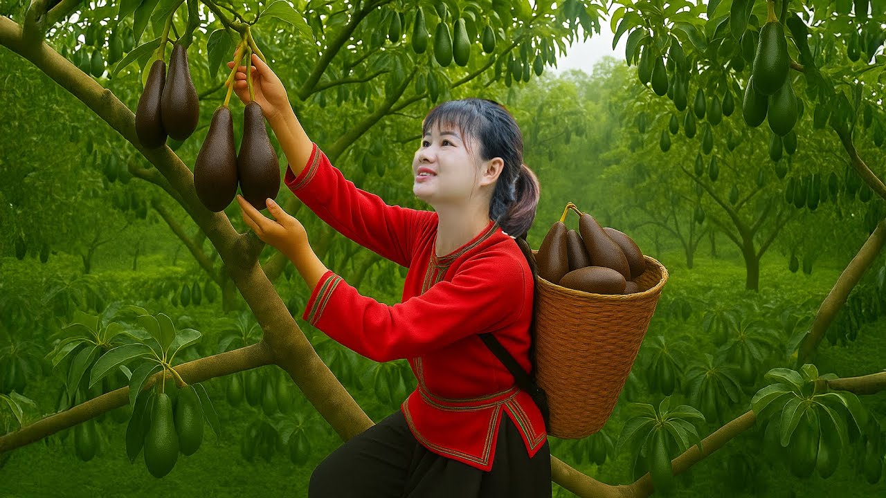 Massive Harvesting Lots of Ripe Avocado On High To Sell | Secret Garden Work | Luyến Harvest Life