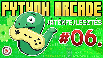 Python Arcade játékfejlesztés #06 - frissítés, pattogó labda