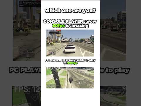 GTA V PC 998FPS OR CONSOLE 30FPS? #pc #pcgaming #pcbuild #gamingpc #gpu #graphicscard