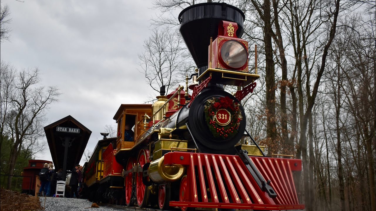 Harrisburg, Lincoln & Lancaster Railroad 331: Santa Express 2025 (4K)