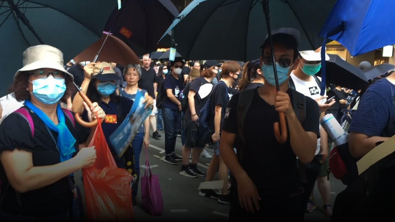 breaking free Funeral money used in Hong Kong protests