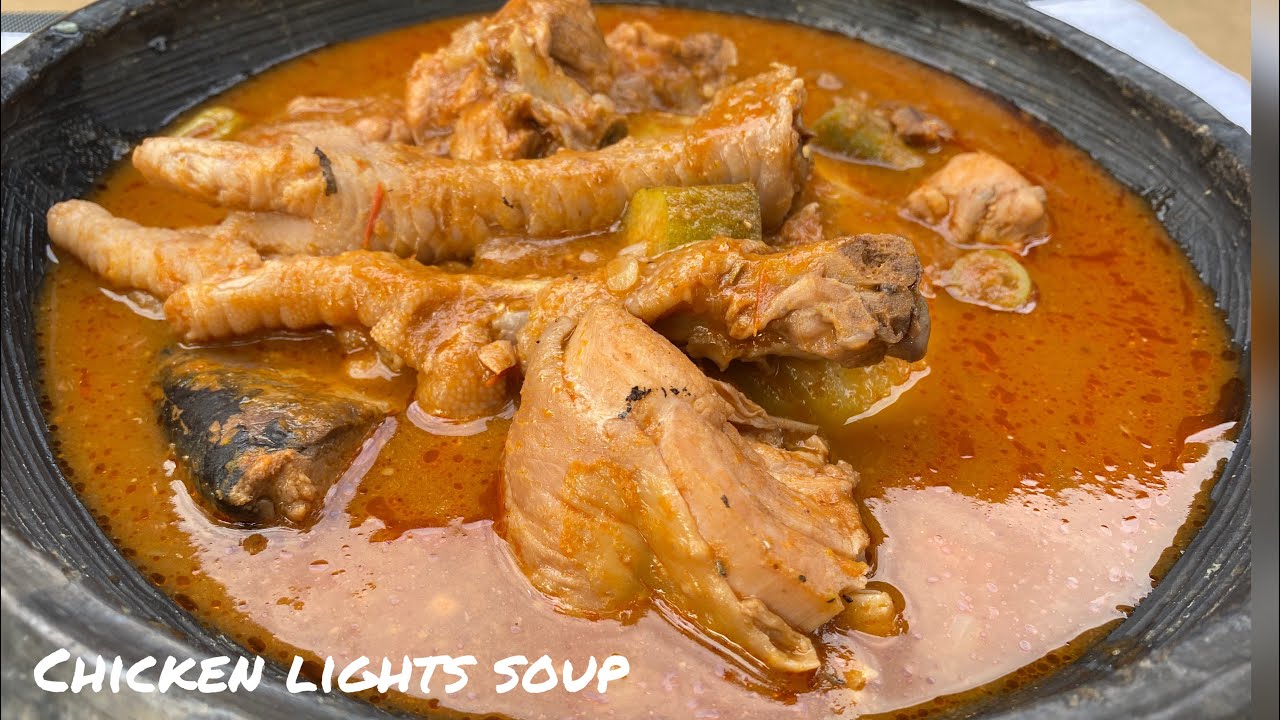 HOW TO MAKE THE BEST CHICKEN SOUP pepper soup light soup Ghanaian