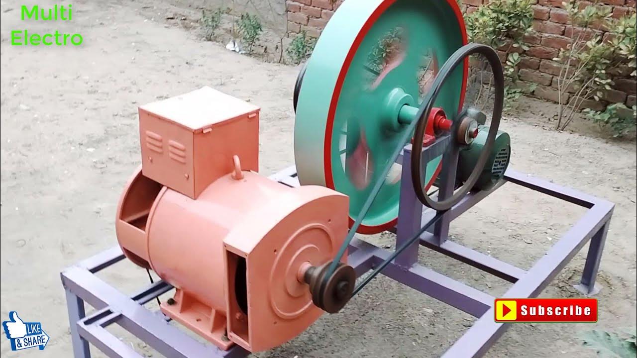 how to make 17kw free energy generator from 3hp motor and 17kw