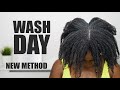UPDATED NATURAL HAIR WASHDAY ROUTINE | Wash, Deep Condition, Moisturise, Detangle, Twist & Air Dry 💦