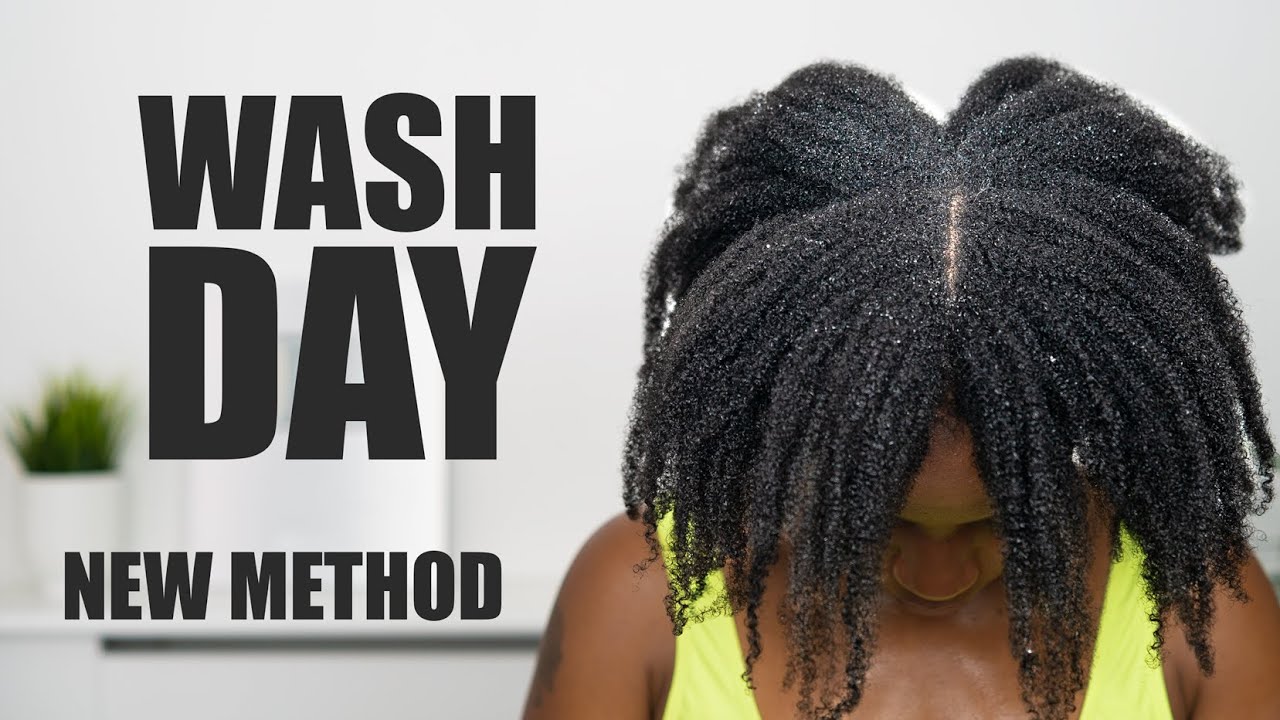 UPDATED NATURAL HAIR WASHDAY ROUTINE (Wash, Deep Condition, Moisturise, Detangle, Twist & Air Dry )💦