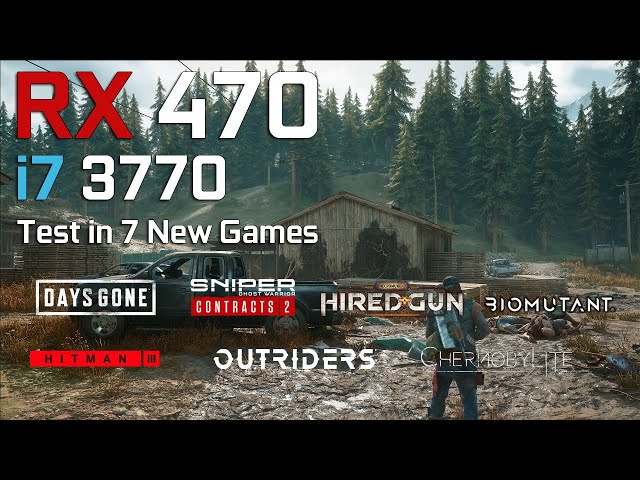 RX 470 - i7 3770 - Test in 7 New Games - YouTube