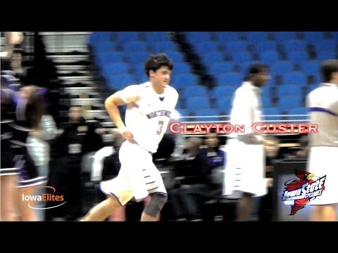 Iowa State Commit Clayton Custer Highlights @ T-Wolves Shootout