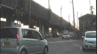 20111101岳南江尾駅西側踏切