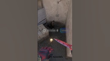 Molotov on B site car for retake on Dust 2🔥 #csgo #cs2