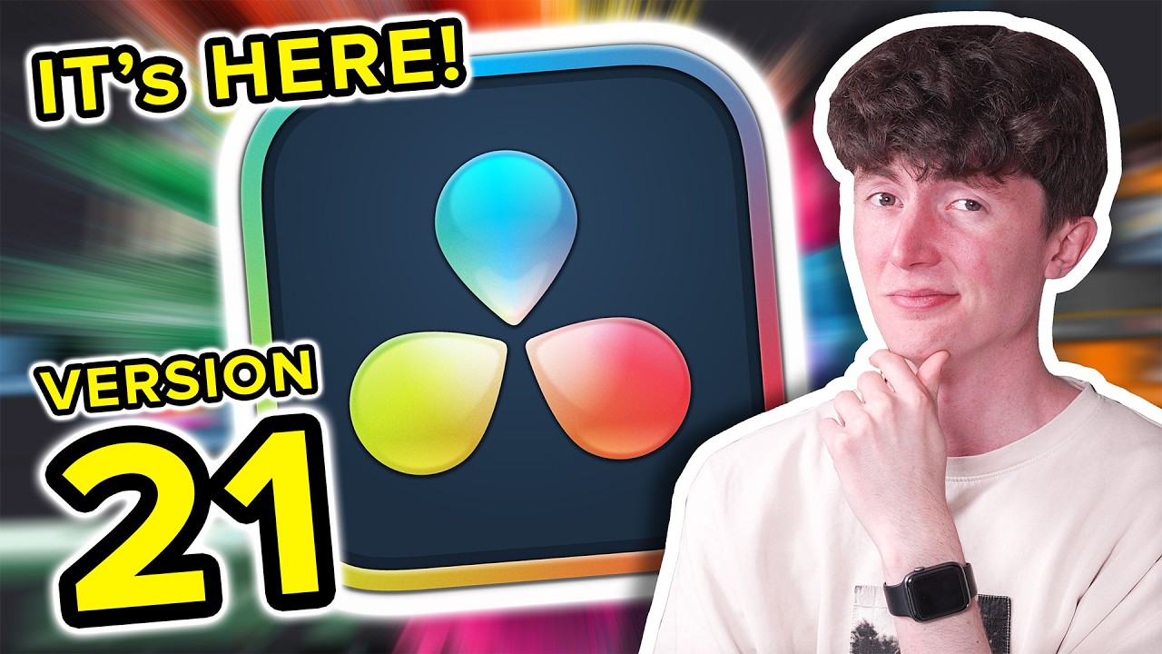 TOP 10 Brand NEW Features in Davinci Resolve 21 🚀 - YouTube