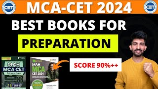 mca cet books for preparation 2024 | best books for mca cet exam preparation