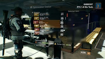 The Division, Div Tech is a MUST for 1.8