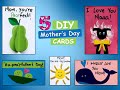 Mothers day cards  easy diy