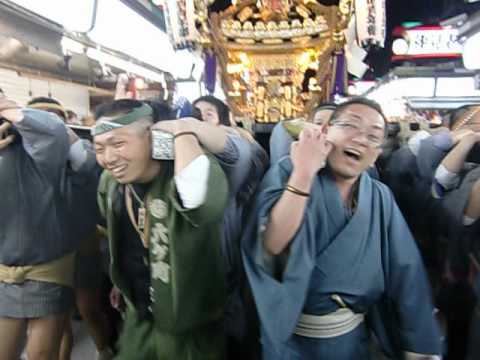白河神輿會（三社祭2012）その参・仲見世
