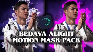Bedava Alight Motion Mask Pack! (Qr Kod Videonun Sonunda)