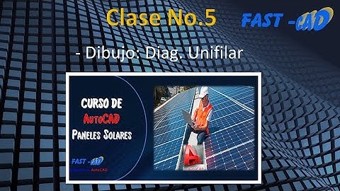 🌞 Dibujo de Diagrama Unifilar AutoCAD - Paneles Solares 🌞
