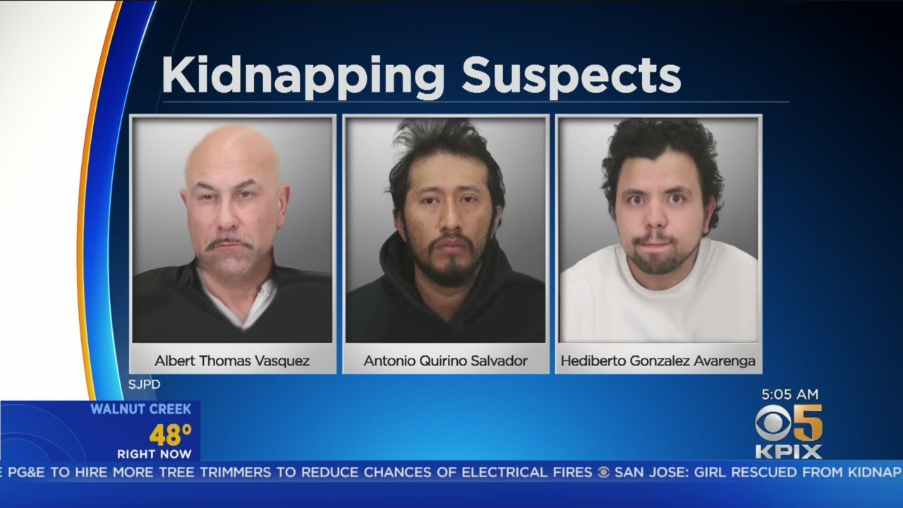 San Jose Police Arrest 3 In Kidnapping, Sexual Assault Of Teen Girl ...