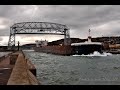 A thousand feet of steel, a thousand feet of Geese! Walter J McCarthy departing Duluth Oct 24, 2021