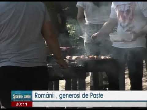 Românii, generoși de Paște televiziune digitala moldova