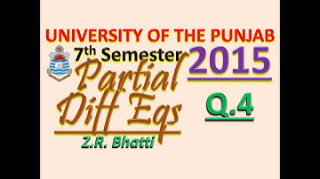 PDEs, Lecture 9, Cauchy’s Problem for Quasi Linear First Order PDEs