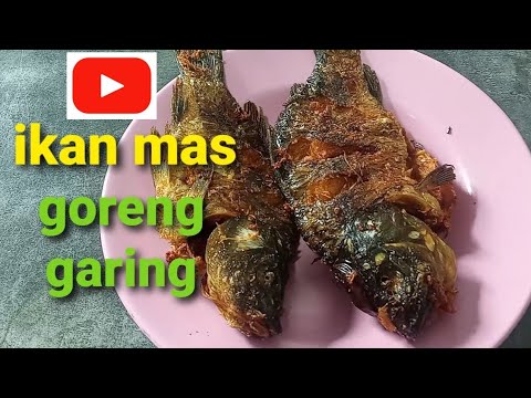 Resep Ikan Mas Goreng Kering