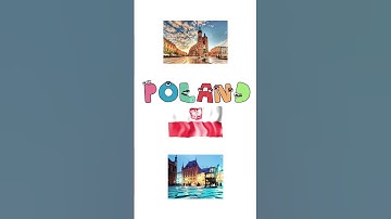 Poland 🇵🇱 - Alphabet Lore Country Flag and Sights #shorts #alphabetlore