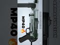 : MP40 ⚙️ | The Iconic WWII Submachine Gun #militaryhistory #armafuncion #usa
