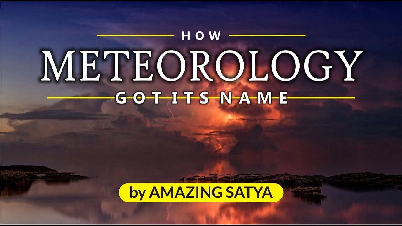 HOW METEOROLOGY GOT ITS NAME - Interesting Facts In English, Amazing Facts In English - #Shorts
