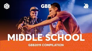 MIDDLE SCHOOL | Grand Beatbox Battle Tag Team 2019 Compilation