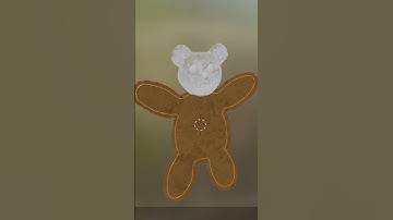 Day 89 season 2 of leveling up my gamedev skills #teddy #creepy  #animation