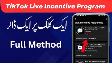 TikTok Live Incentive Program || What is Tiktok Live Incentive Program