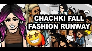 WATCHING MY FIRST HABBO FASHION RUNWAY!!