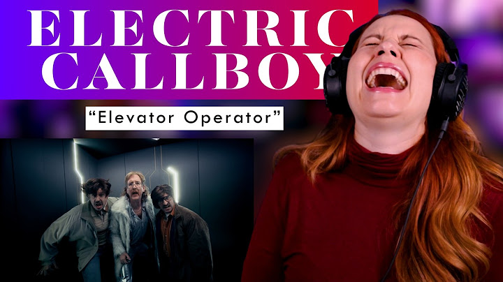We're Going Up and Down! Electric Callboy's "Elevator Operator" leaves me in stitches!