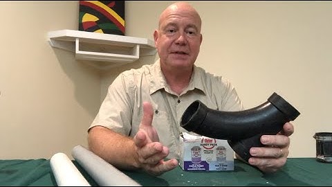 Gluing and repairing PVC and ABS pipes.