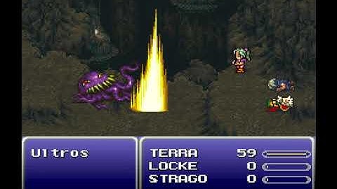 FF6 Low Level Solo Challenge - Ultros III
