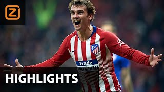 Real Valladolid Vs Atlético Madrid La Liga 201819 Samenvatting