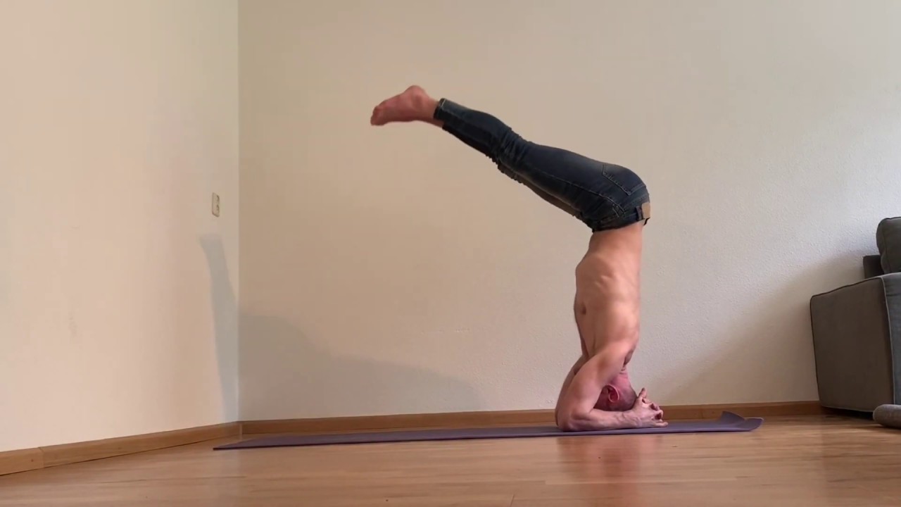 Headstand Neck Compression Headstand Neck Compression
