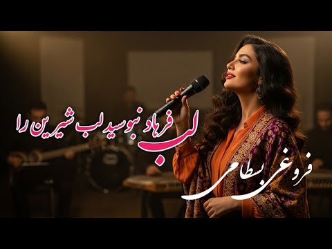 غزل عاشقانه فروغی بوسه آخر نزدم آن دهن نوشین را لب فرهاد نبوسید لب ش   