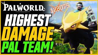 NEW Highest Damage Pal Team! (MELT BOSSES)! // Palworld 1.0 (Panthalus Made Easy) screenshot 3