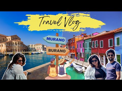 Ep 10: MURANO and BURANO Travel Guide -Is it worth the Hype? 🤔| Day Trip from Venice | ITALY 2023 🇮🇹