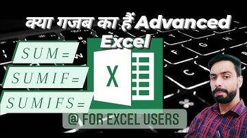advanced Excel formula sum sumif Sumifs in Hindi with Example @ Bsingh Excel Hindi tutorial