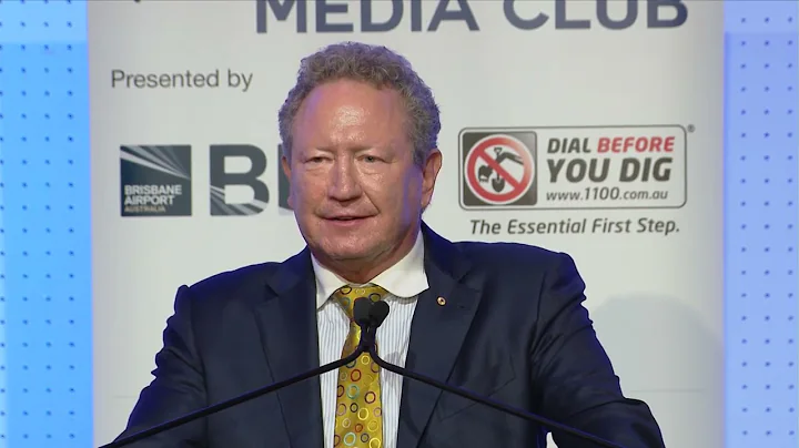 Dr Andrew Forrest AO speaks at Queensland Media Club