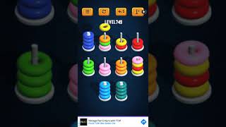 Hoop Sort Puzzle - Color Ring Stack Sorting Game Level 749 Solution