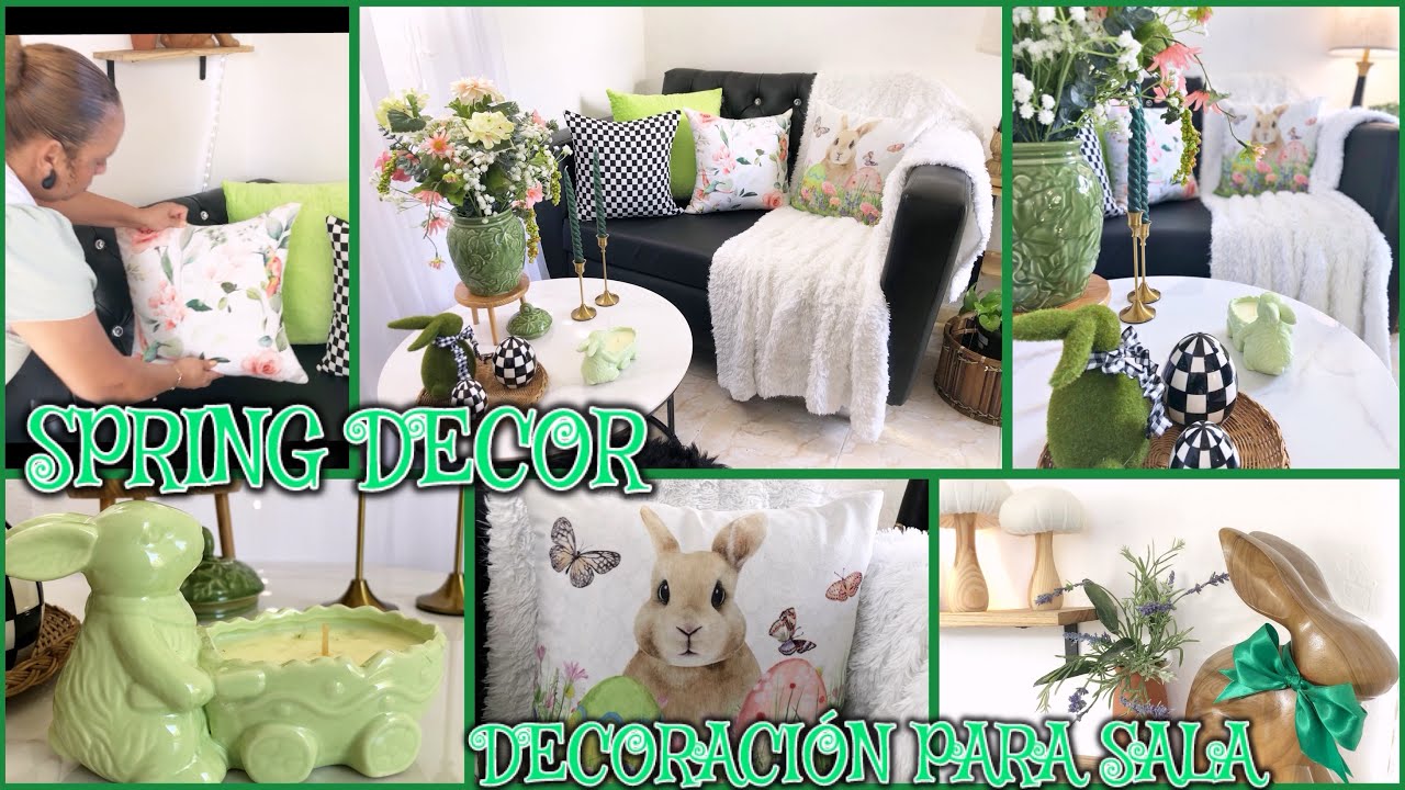 Decoración para sala primavera 2026 Spring decor 
