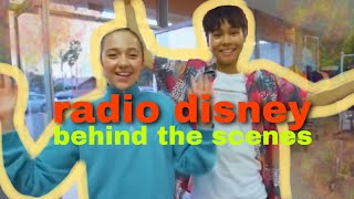 dont start now - radio disney behind the scenes | Sean and Kaycee